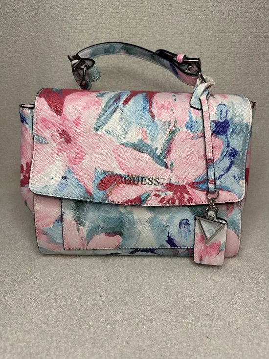 GUESS Pastel Floral Print Bag - Picture 1 of 10